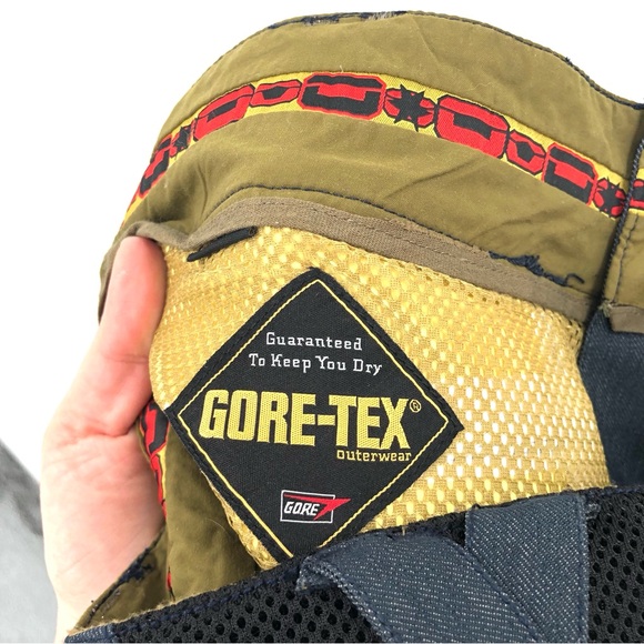 ROSSIGNOL Ski Snowboard Pants Men L Gore-Tex Blue Winter Snow Outdoor Snow Pants - Picture 12 of 14